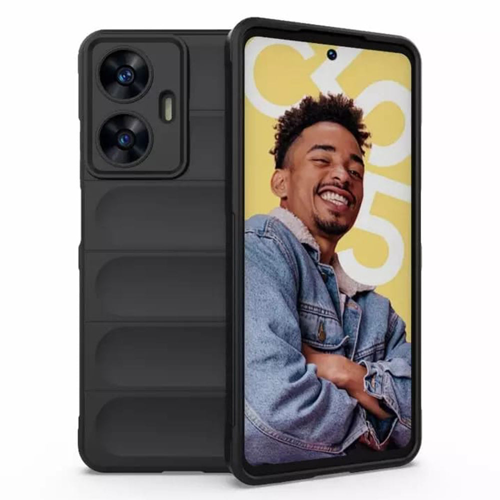 Custodia per Xiaomi Redmi Note 15 4G, Techsuit, Magic Shield, Nera