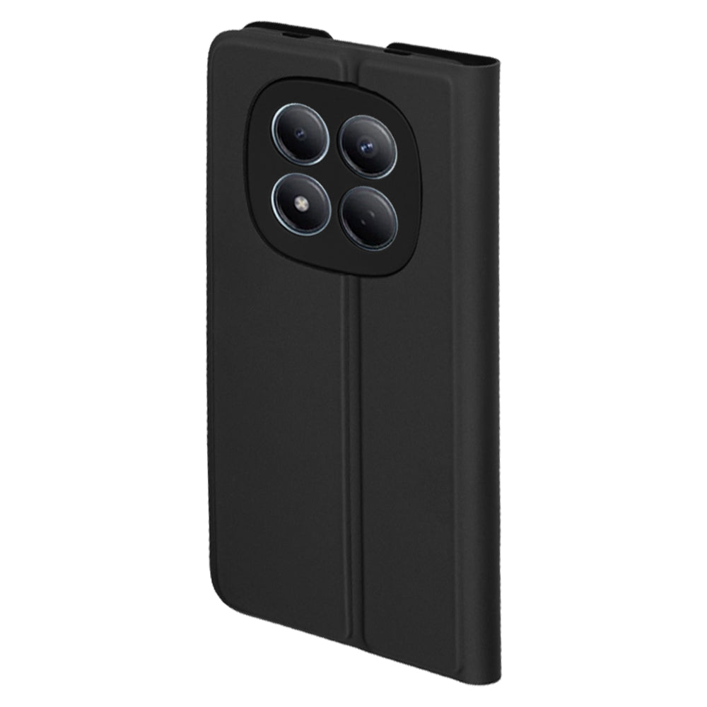 Custodia per Xiaomi Redmi Note 15 Pro 4G, Techsuit, Magskin Book, Nera