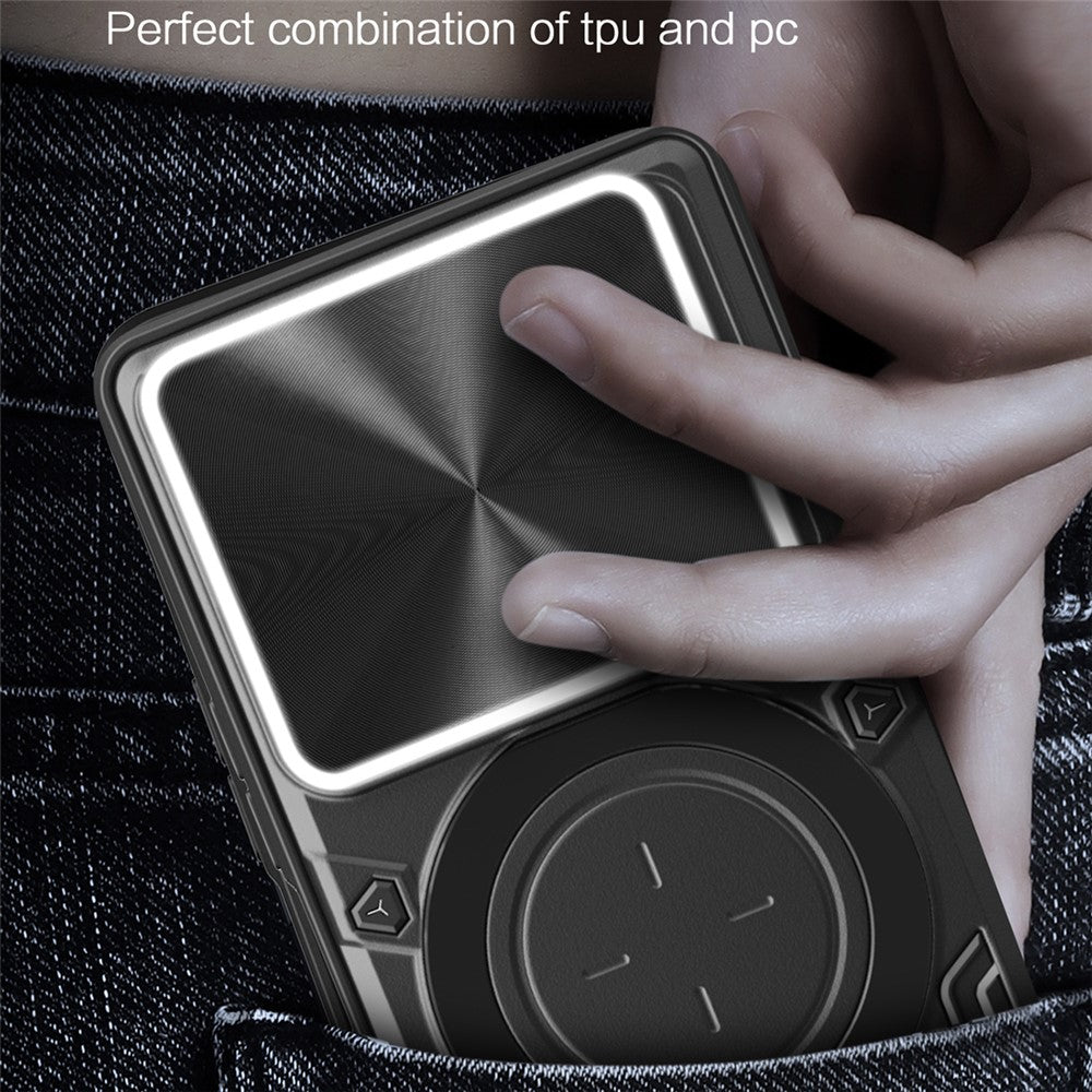 Custodia per Xiaomi Redmi Note 15 Pro 5G, Techsuit, CamGuard Pro, Blu