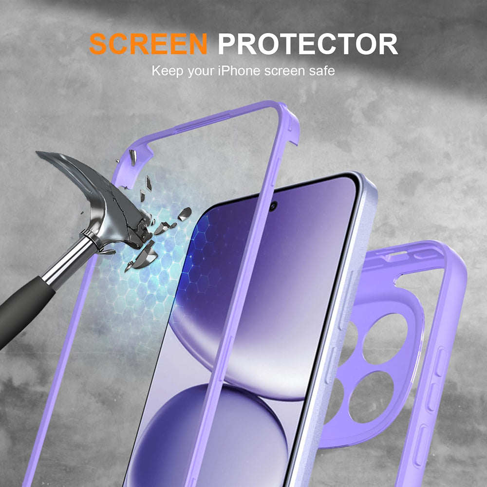Custodia per Xiaomi Redmi Note 15 Pro 5G, Techsuit, ColorVerse 360, Rosa