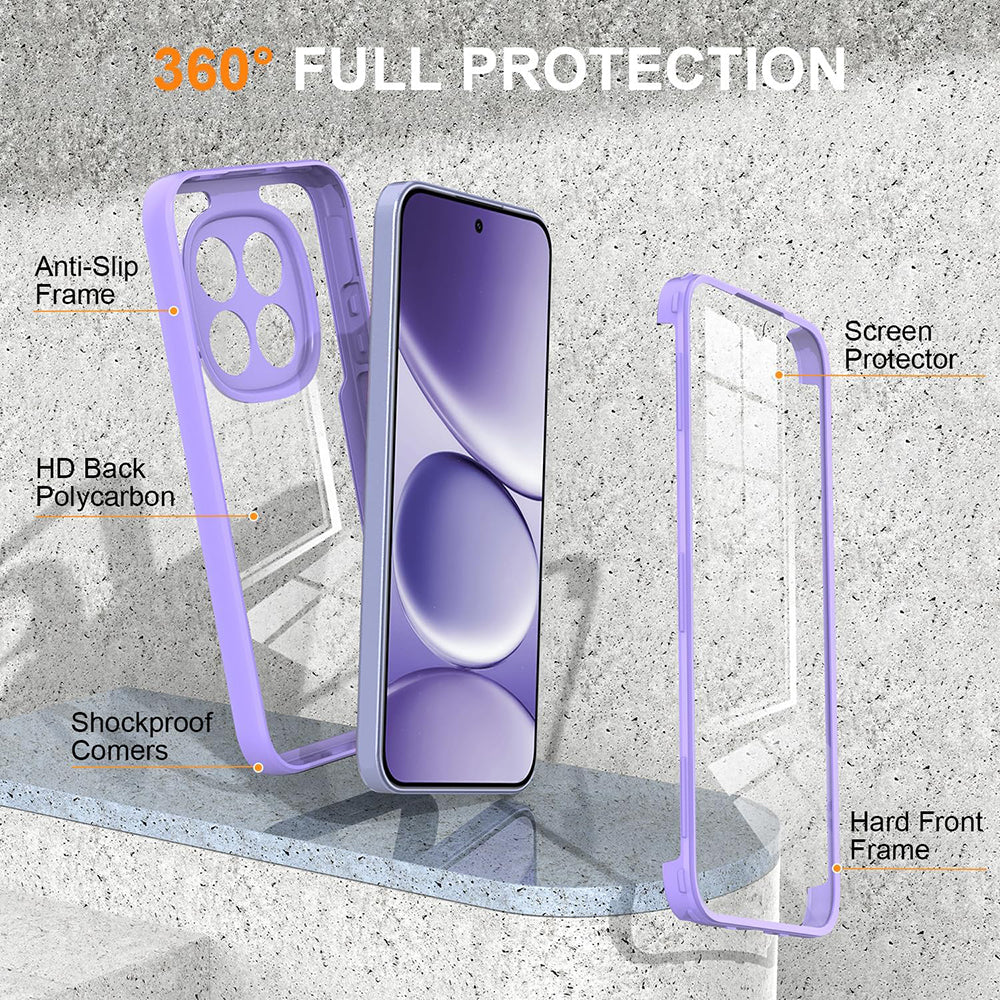 Custodia per Xiaomi Redmi Note 15 Pro 5G, Techsuit, ColorVerse 360, Rosa