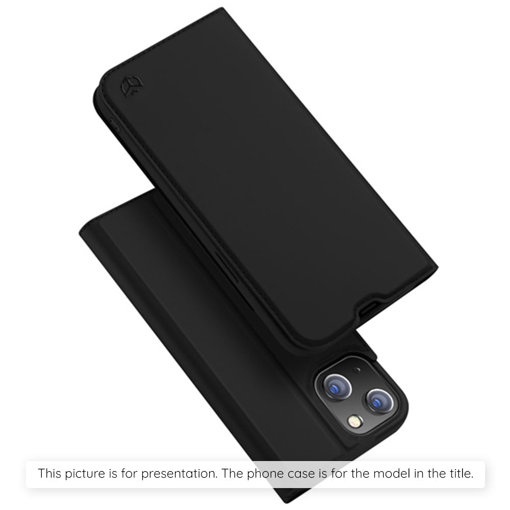 Custodia per Xiaomi Redmi Note 15 Pro 5G, Techsuit, Magskin Book, Nera