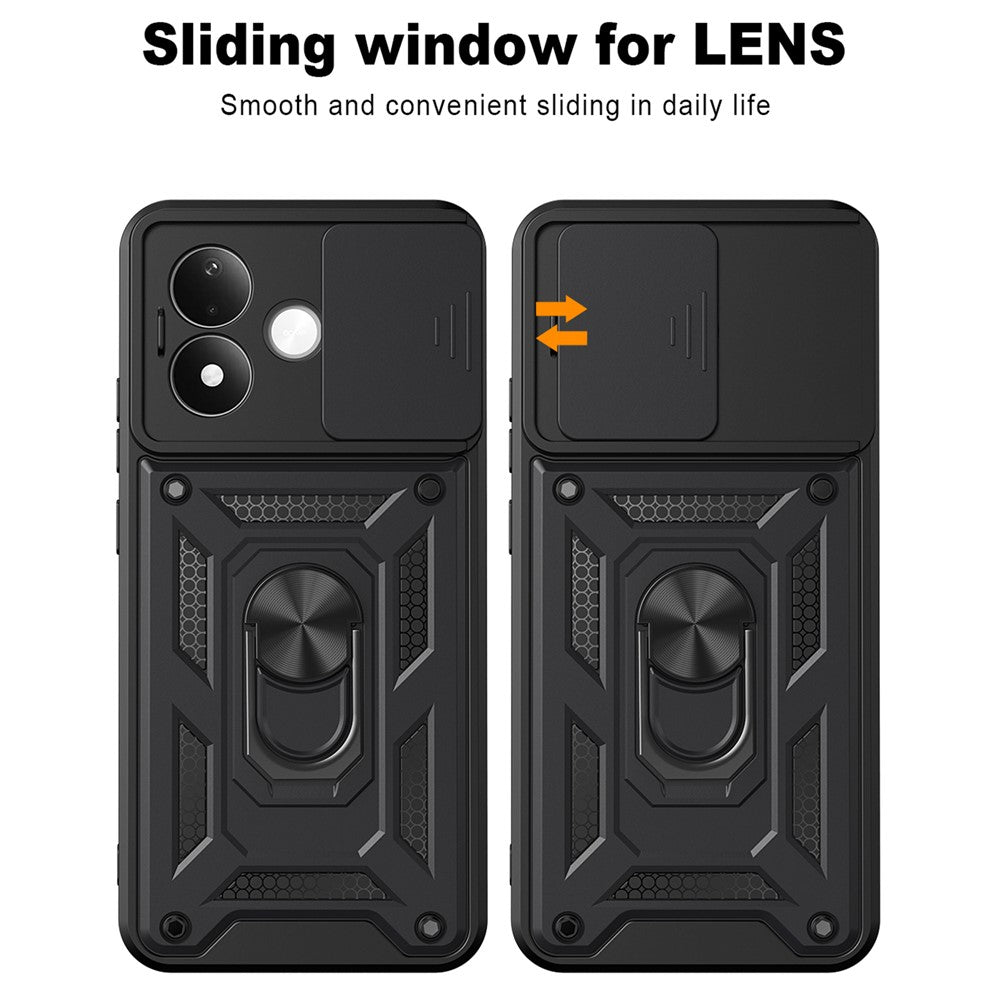 Custodia per Xiaomi Redmi Note 17 Pro, Techsuit, CamShield, nera