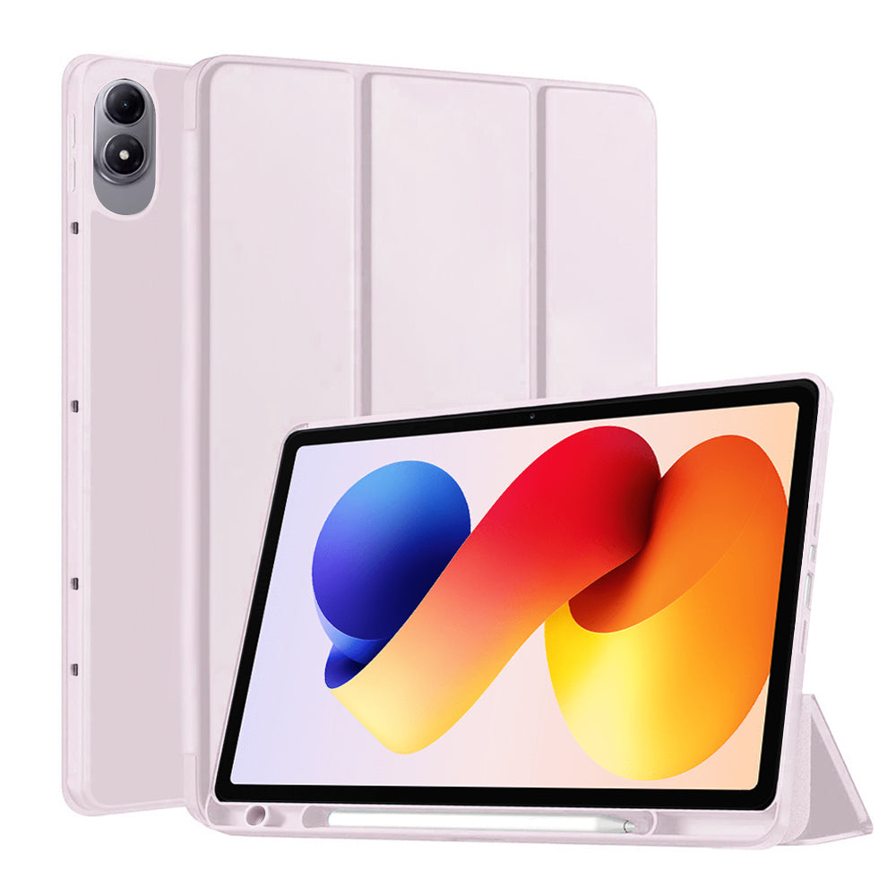 Custodia per Xiaomi Redmi Pad 2 Pro, Techsuit, Flex Trifold, Rosa