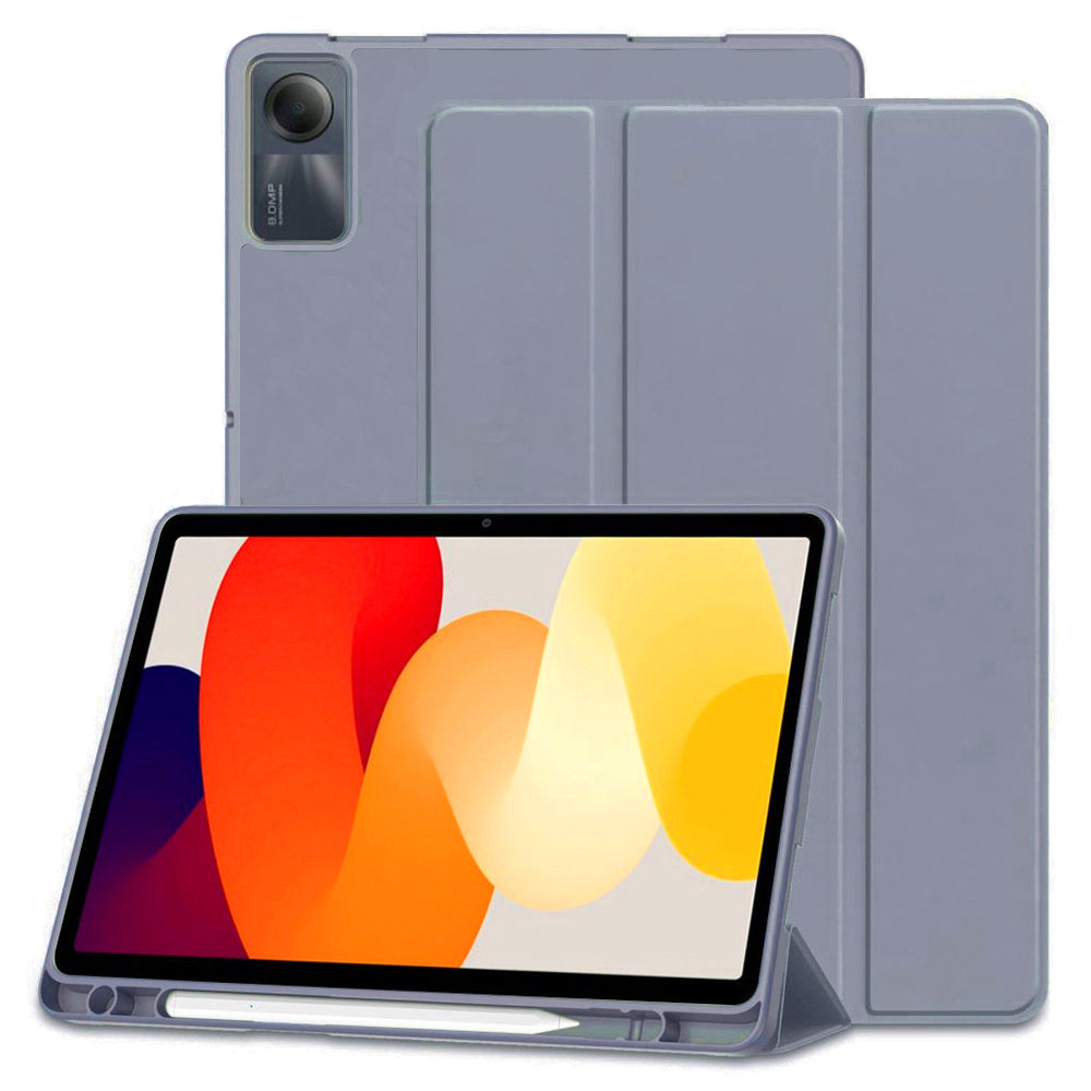 Custodia per Xiaomi Redmi Pad SE, Techsuit, Flex Trifold, Viola