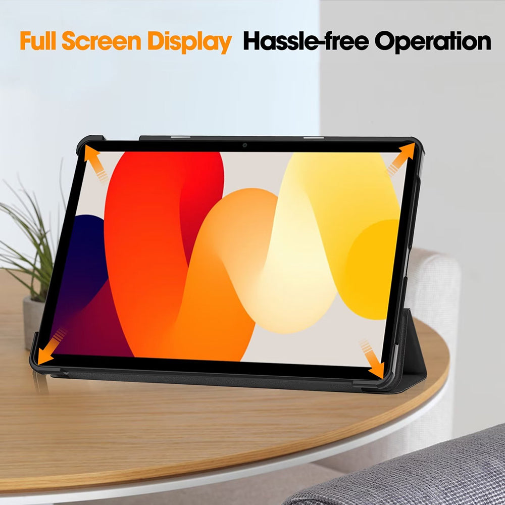 Custodia per Xiaomi Redmi Pad SE, Techsuit, FoldPro, Nera