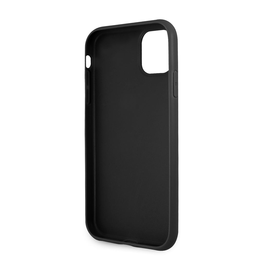 Custodia per Apple iPhone 11, Guess, 4G Metal Logo, Grigio