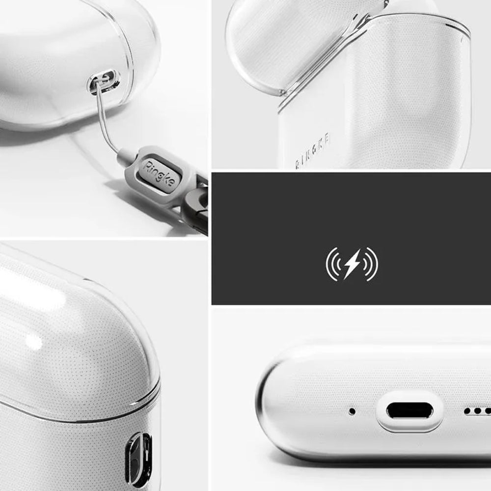 Custodia Ringke Air per Apple AirPods Pro 3, Trasparente