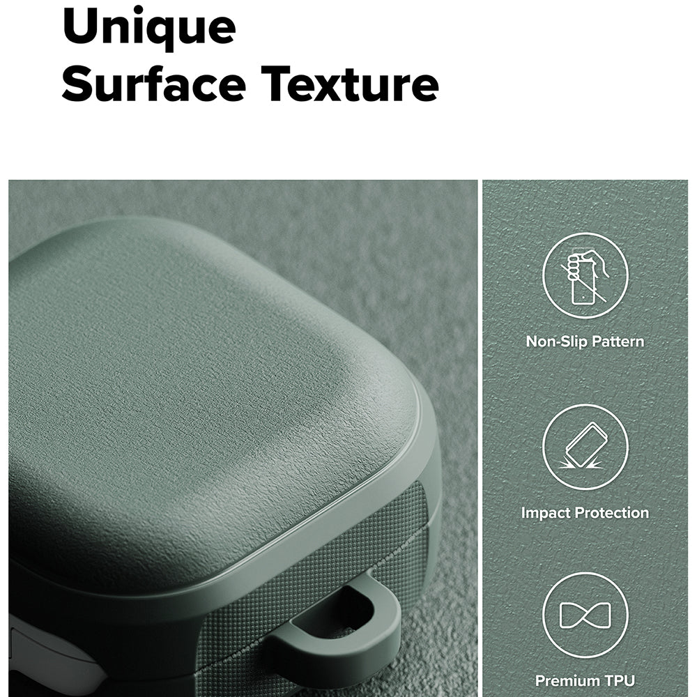 Custodia Ringke Onyx Magnetic per Samsung Galaxy Buds4 / Buds4 Pro, Verde