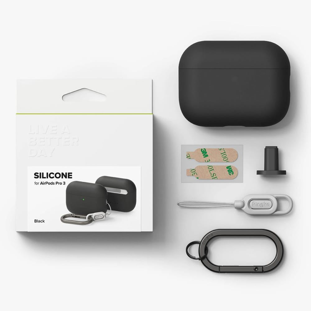 Custodia Ringke per Apple AirPods Pro 3, Nera