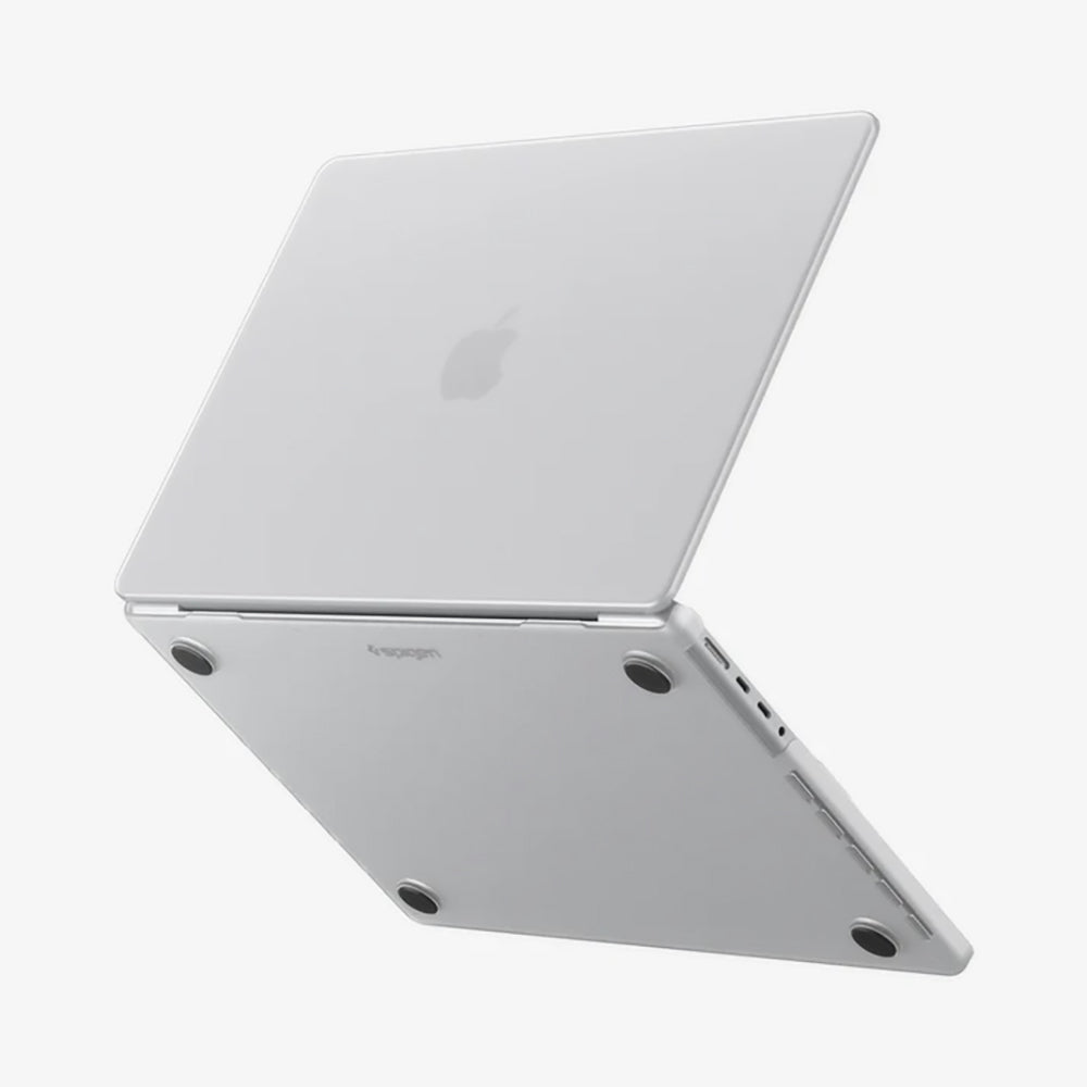 Custodia Spigen Airskin per Apple MacBook Pro 16 pollici (2026) / (2024) / (2023) / (2021), Trasparente Satinata ACS11526