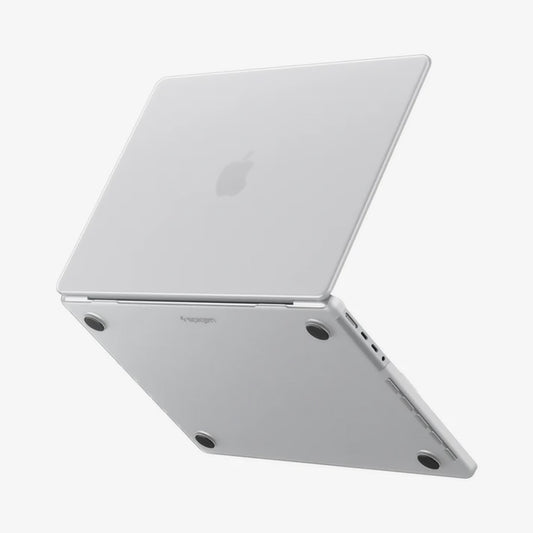 Custodia Spigen Airskin per Apple MacBook Pro 16 pollici (2026) / (2024) / (2023) / (2021), Trasparente Satinata ACS11526