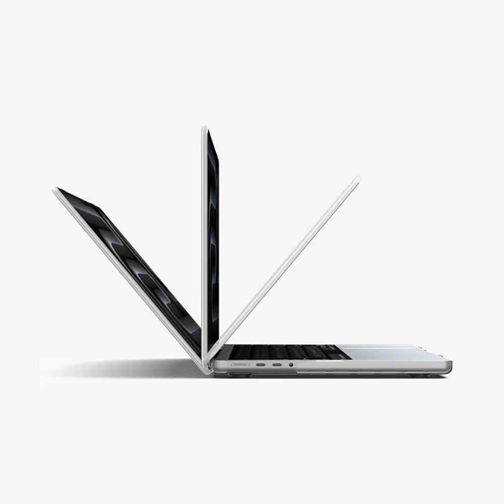Custodia Spigen Airskin per Apple MacBook Pro 16 pollici (2026) / (2024) / (2023) / (2021), Trasparente Satinata ACS11526