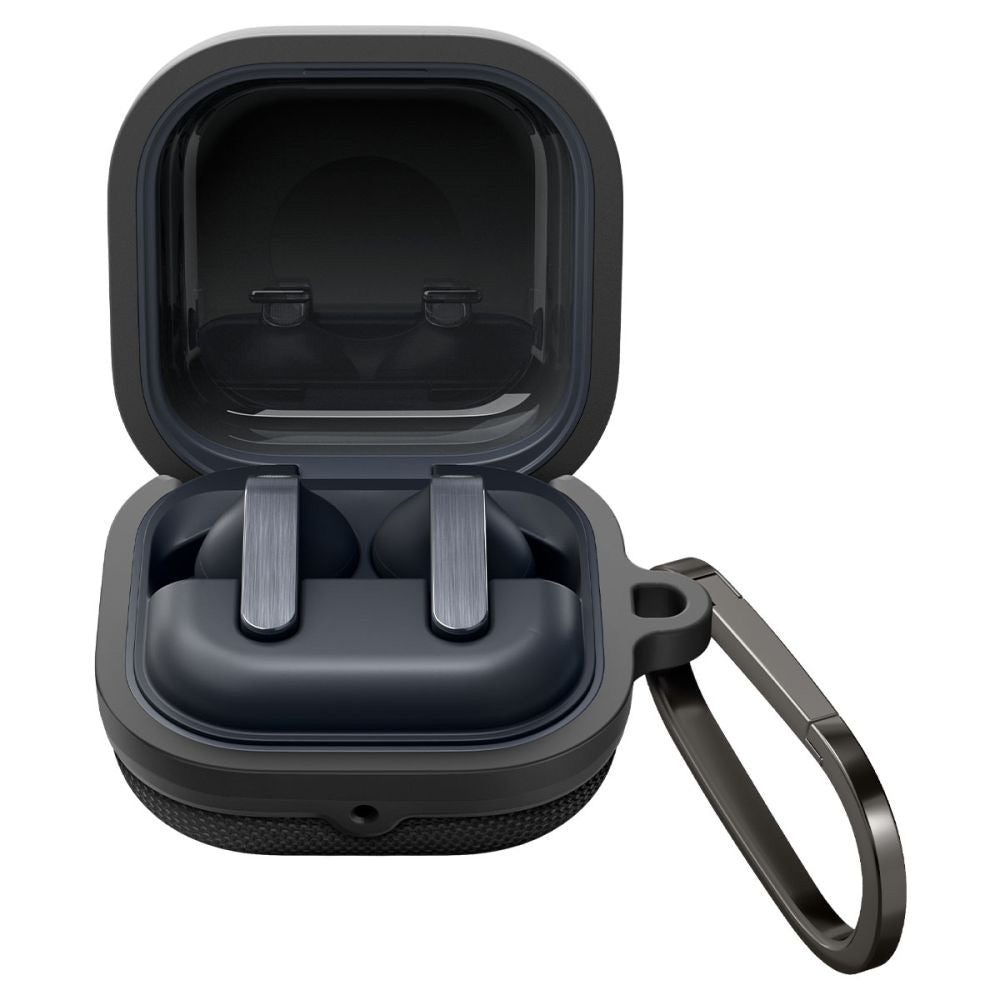 Custodia Spigen Classic Fit per Samsung Galaxy Buds4 / Buds4 Pro, Nera Opaca ACS11203