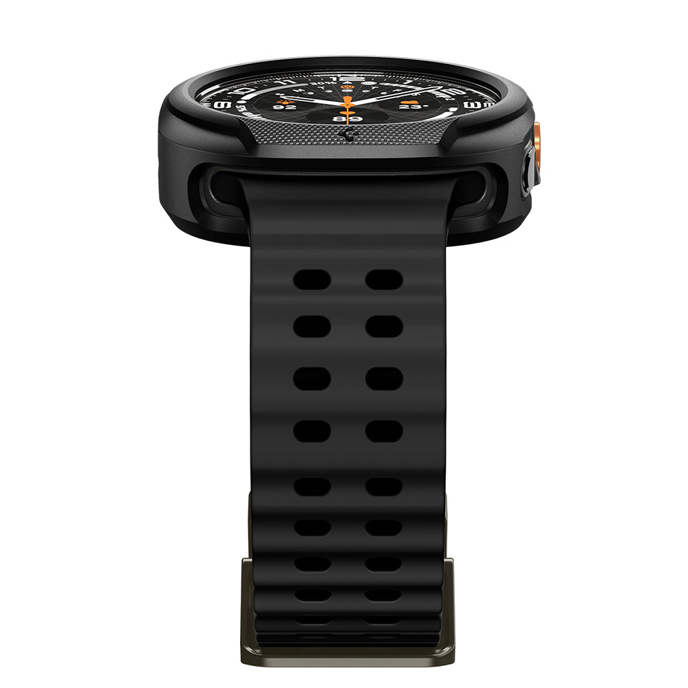 Custodia Spigen Liquid Air per Samsung Galaxy Watch Ultra2, Nero Opaco ACS11610