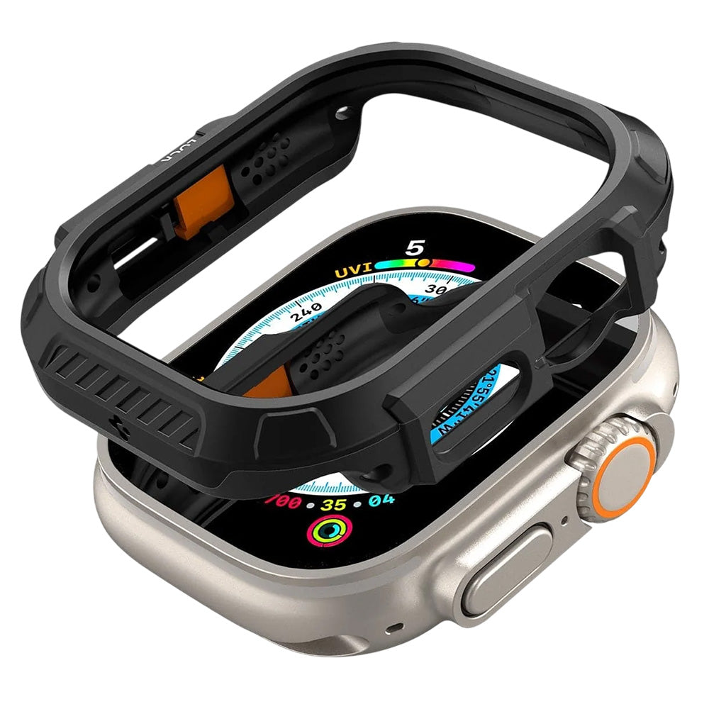 Custodia Spigen Lock Fit per Apple Watch Ultra Series, Nera Opaca ACS06208
