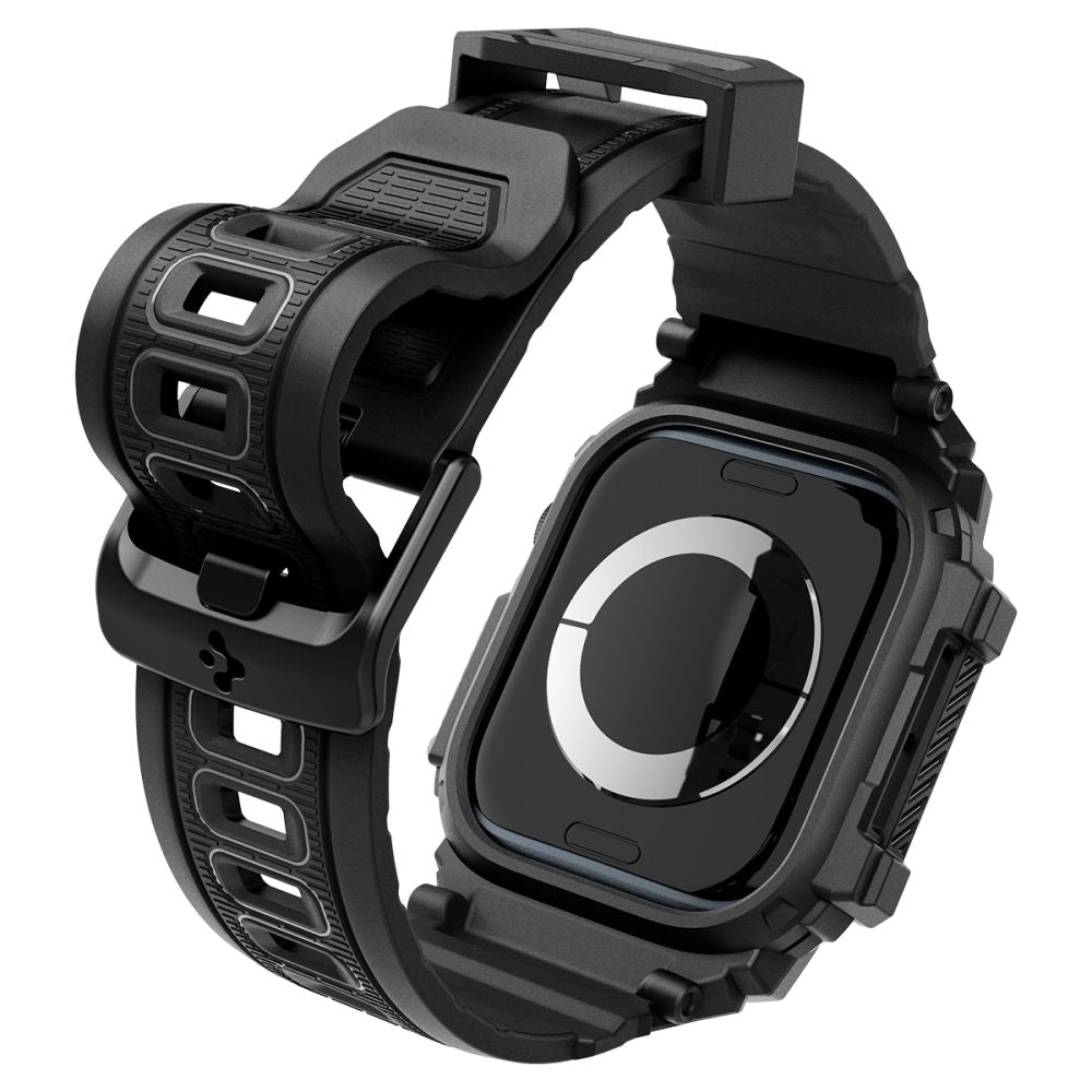 Spigen Rugged Armor Pro Case for Apple Watch Series 10 42mm, Matte Black ACS08591