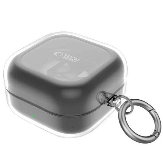Custodia Tech-Protect Flexair per Samsung Galaxy Buds4 / Buds4 Pro, Trasparente