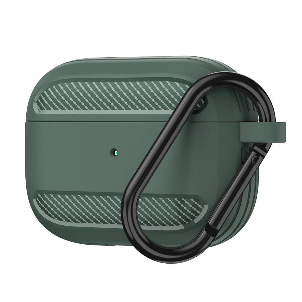 Techsuit Carbon Case for Apple AirPods 3, Green