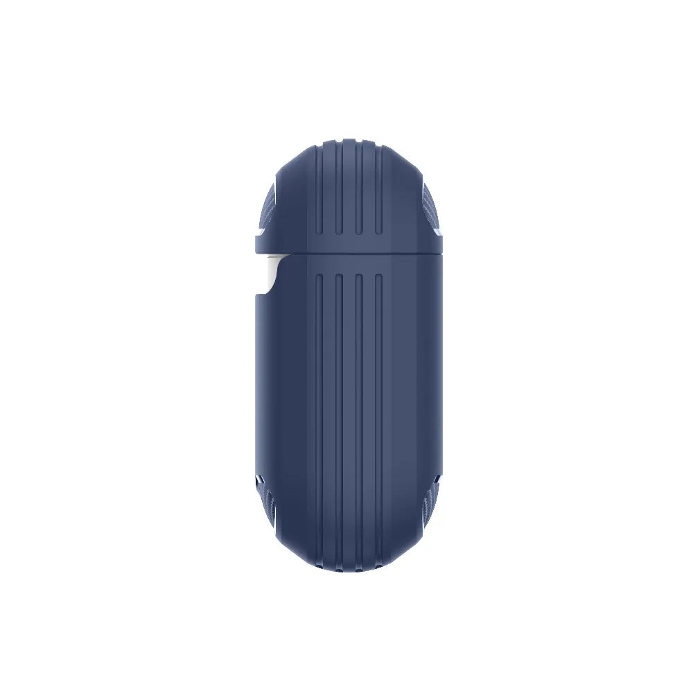 Custodia Techsuit Carbon per Apple AirPods Gen 2 / Gen 1, Grigio