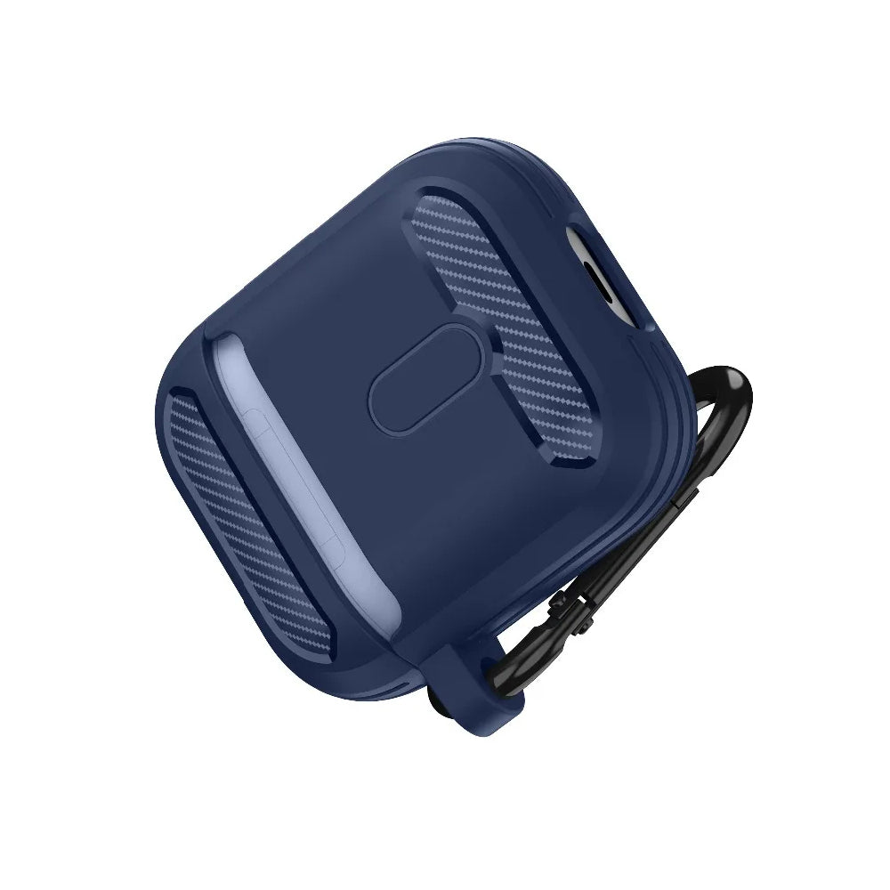 Custodia Techsuit Carbon per Apple AirPods Gen 2 / Gen 1, Rosa