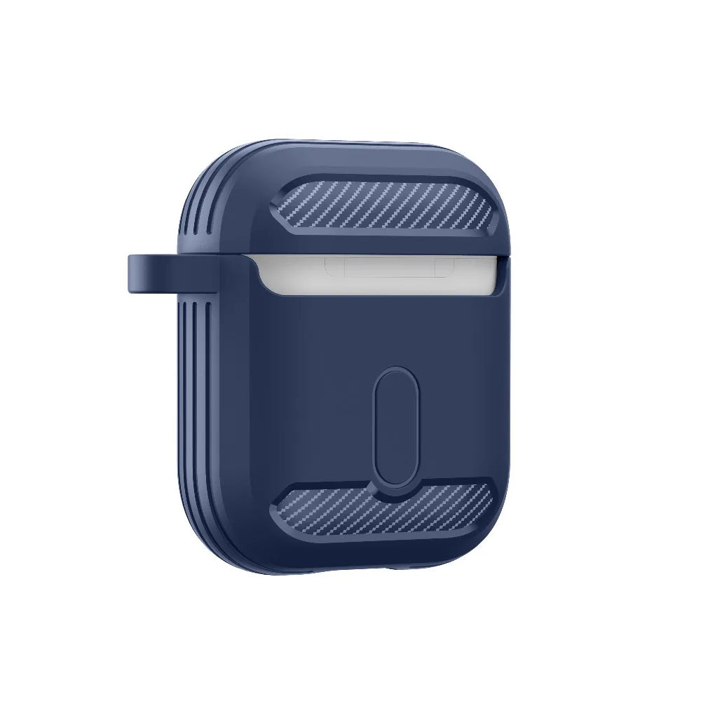 Custodia Techsuit Carbon per Apple AirPods Gen 2 / Gen 1, Rosa
