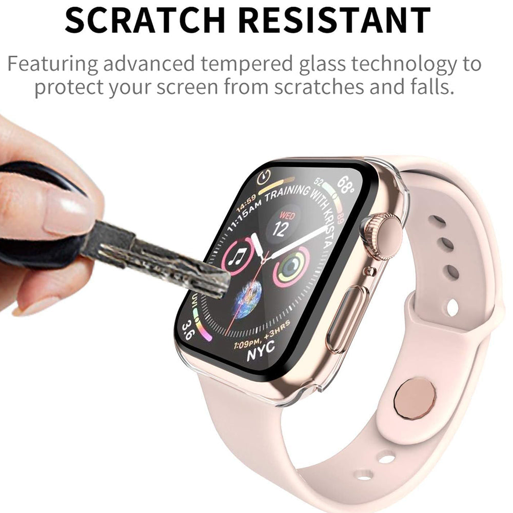 Custodia Techsuit Defense360 Pro per Apple Watch 38mm Series, Trasparente