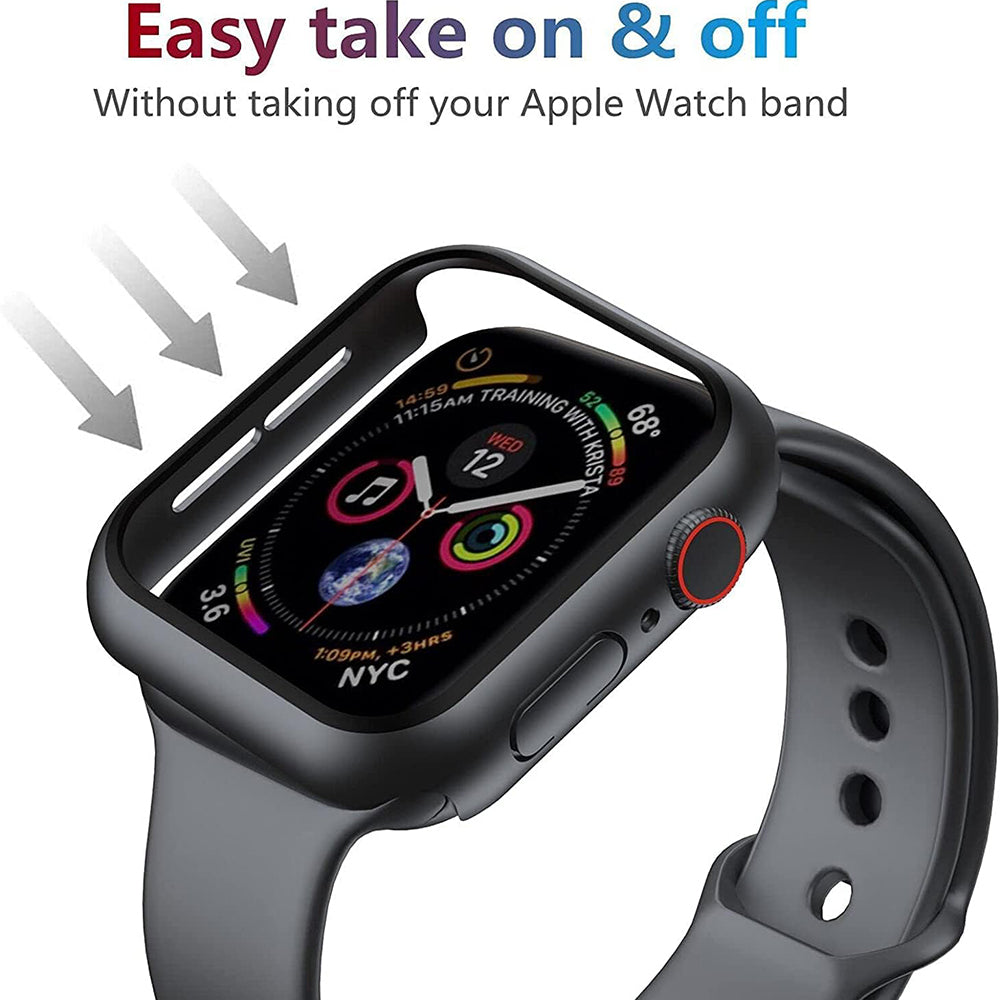 Techsuit Defense360 Pro Case for Apple Watch 40mm Series, Black