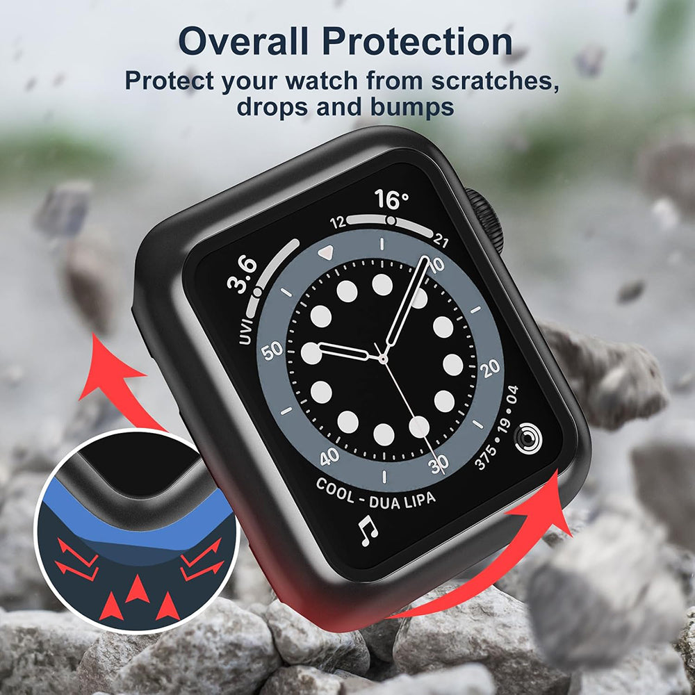 Custodia Techsuit Defense360 Pro per Apple Watch 42mm Series, Nera
