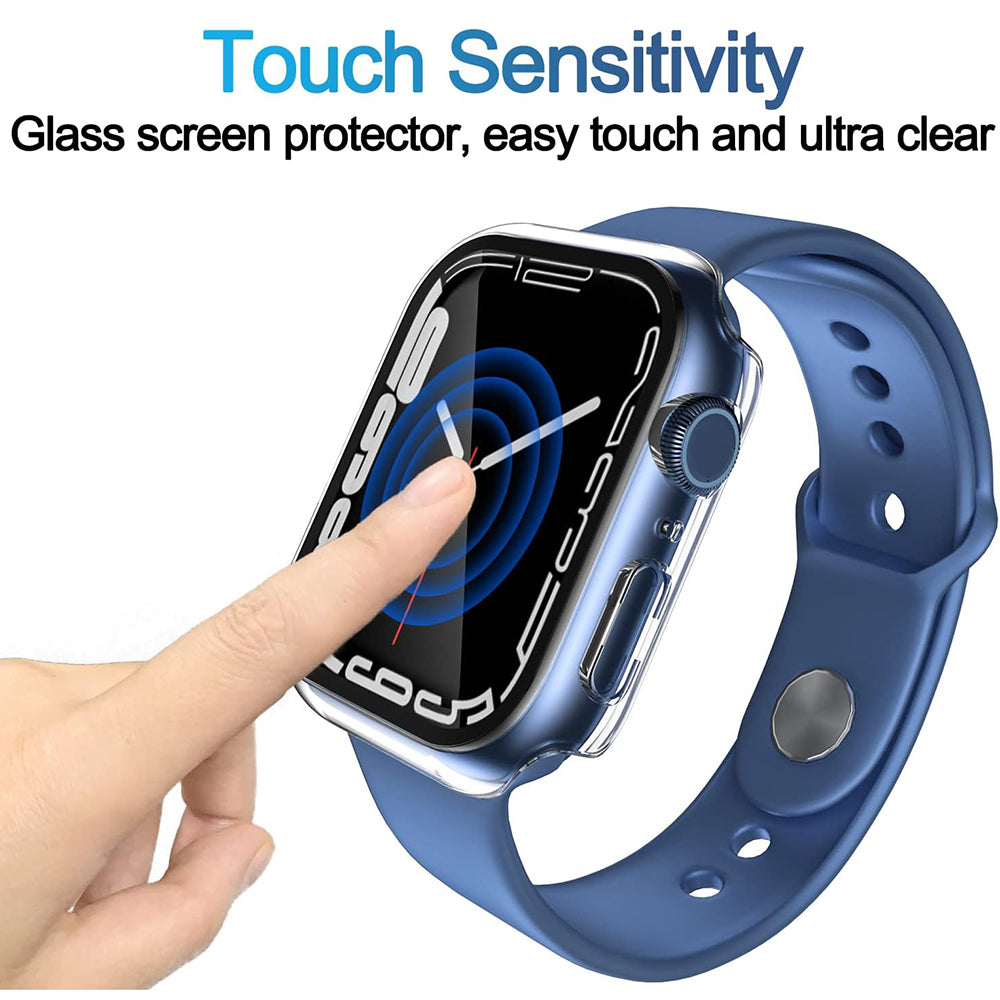 Custodia Techsuit Defense360 Pro per Apple Watch 7 41mm Series, Trasparente