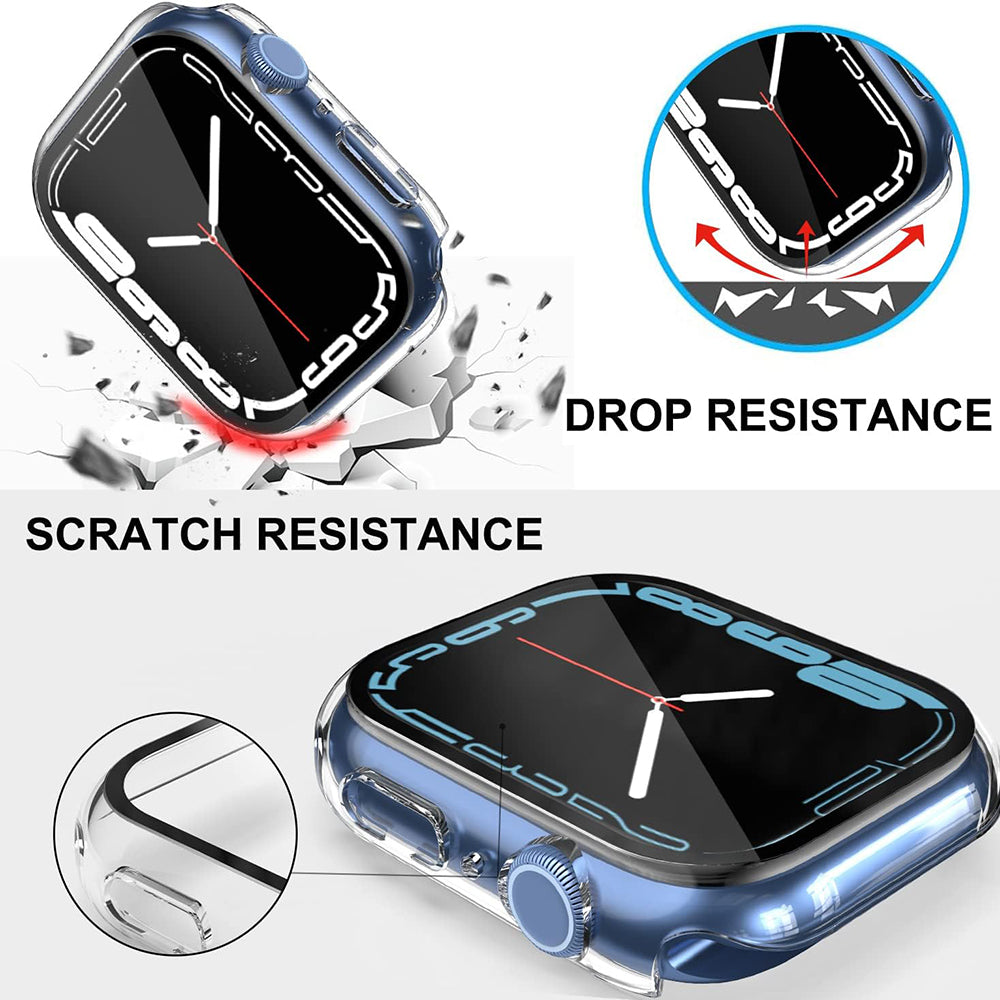 Custodia Techsuit Defense360 Pro per Apple Watch 7 41mm Series, Trasparente