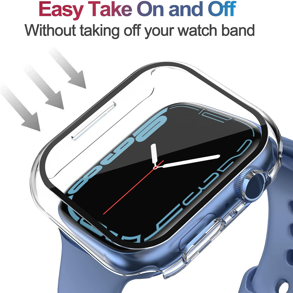 Custodia Techsuit Defense360 Pro per Apple Watch 7 45mm Series, Trasparente