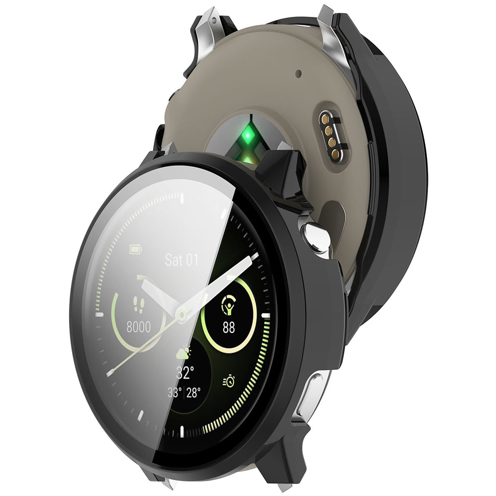 Custodia Techsuit Defense360 Pro per Garmin Venu 4 41mm, Nera