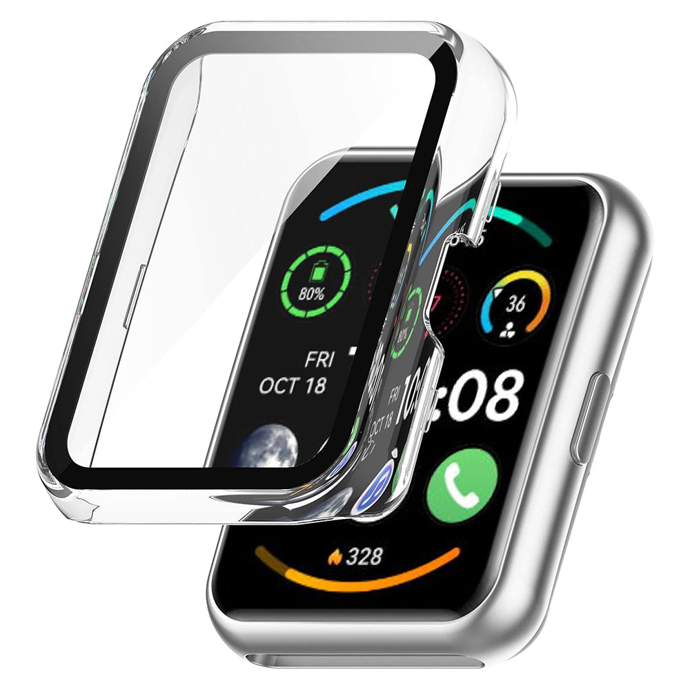 Custodia Techsuit Defense360 Pro per Huawei Watch Fit 2, Trasparente