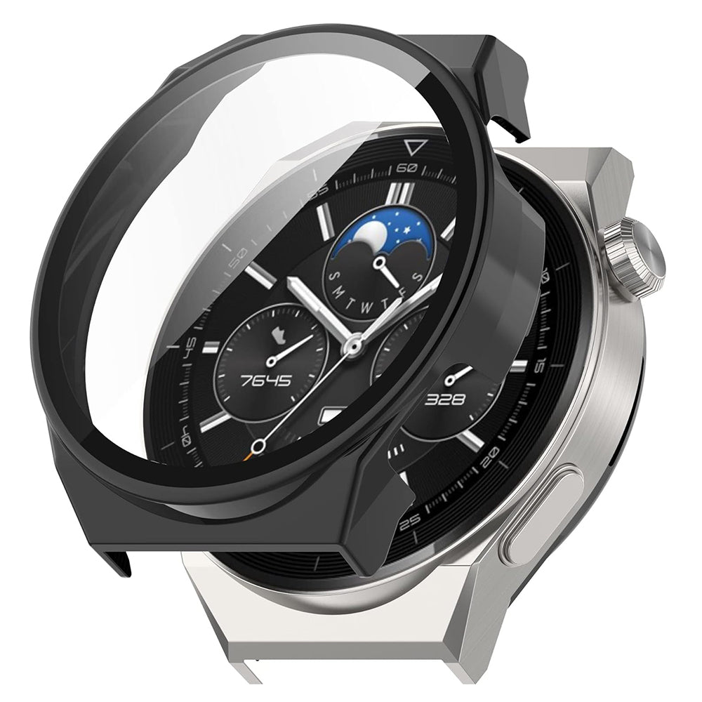 Custodia Techsuit Defense360 Pro per Huawei Watch GT 3 Pro 46mm, Nera