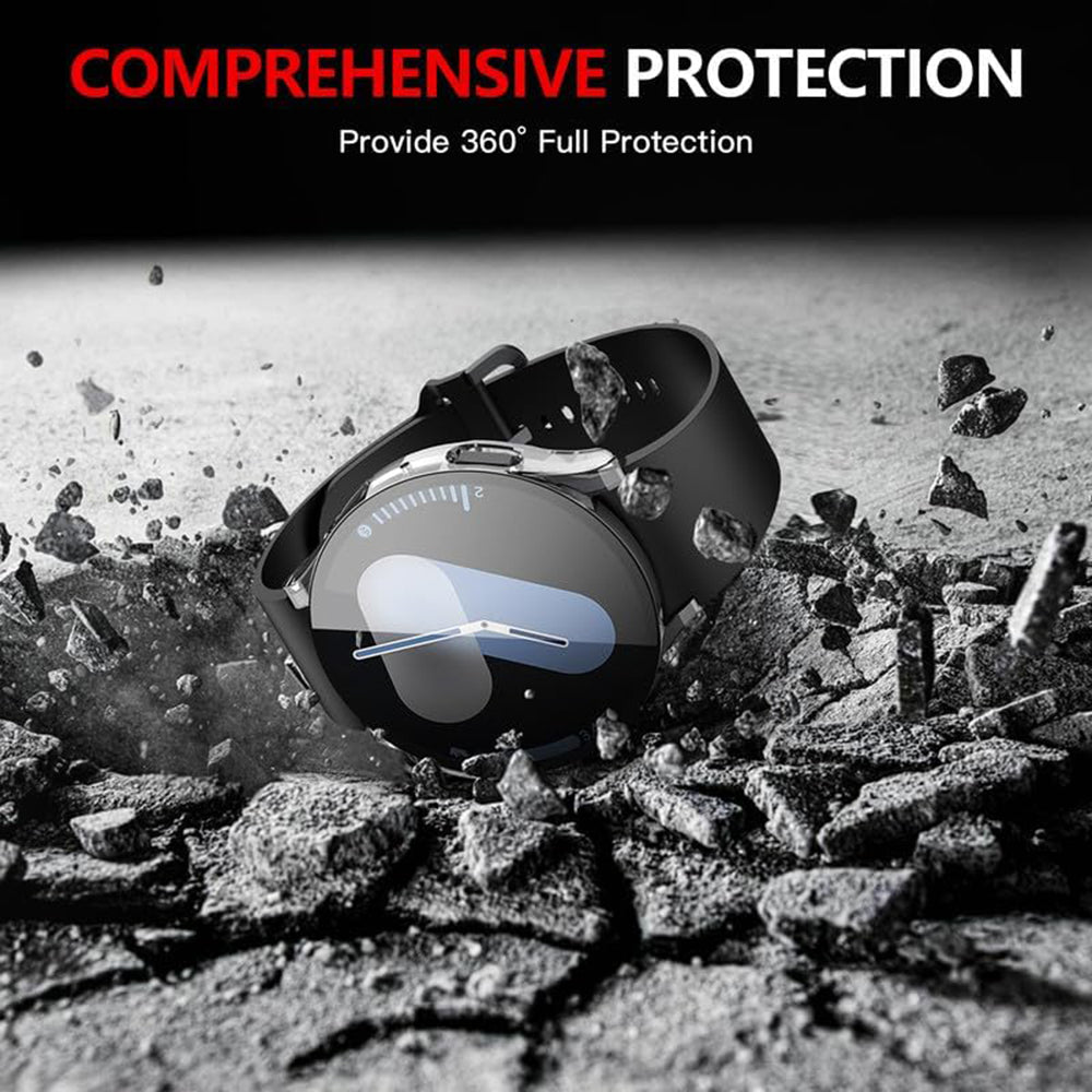 Custodia Techsuit Defense360 Pro per Samsung Galaxy Watch7 44mm, Trasparente