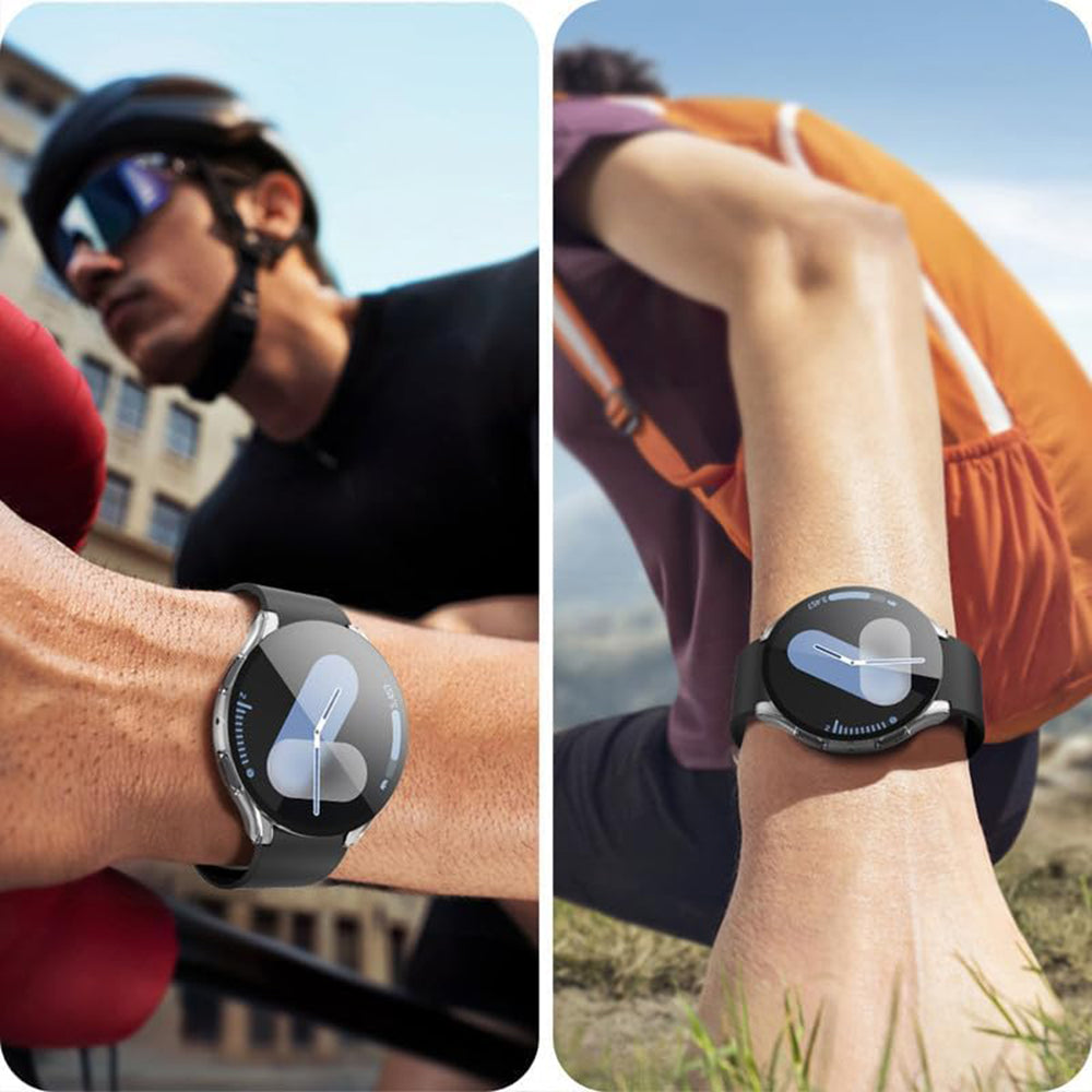 Custodia Techsuit Defense360 Pro per Samsung Galaxy Watch7 44mm, Trasparente