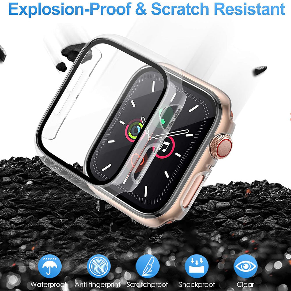 Custodia Techsuit Defense360 Pro per Samsung Galaxy Watch7 44mm, Trasparente