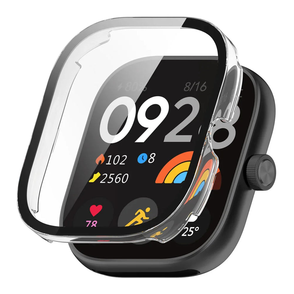 Custodia Techsuit Defense360 Pro per Xiaomi Redmi Watch 4, Trasparente