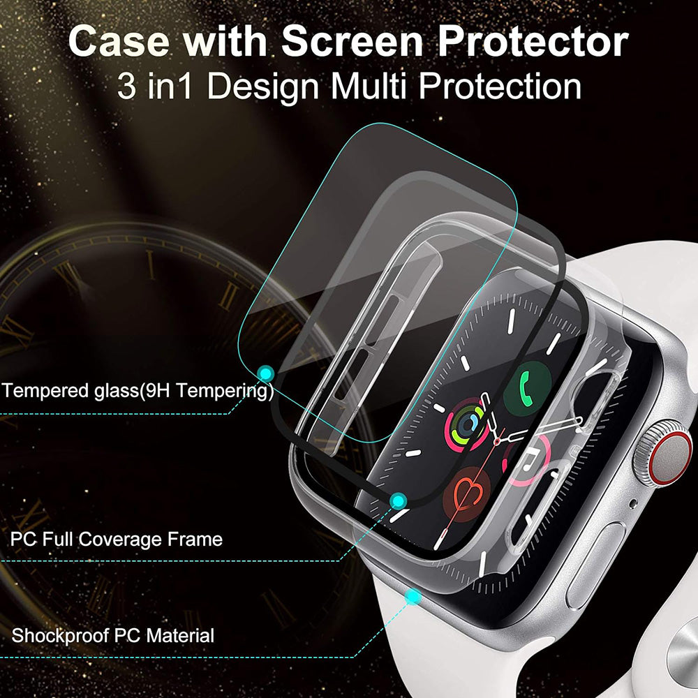Custodia Techsuit Defense360 Pro per Xiaomi Redmi Watch 4, Trasparente