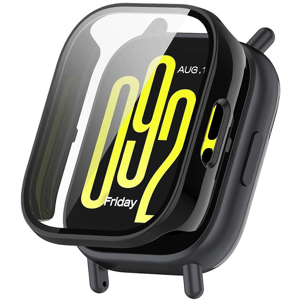 Custodia Techsuit Defense360 Pro per Xiaomi Redmi Watch 5 Active, Nera