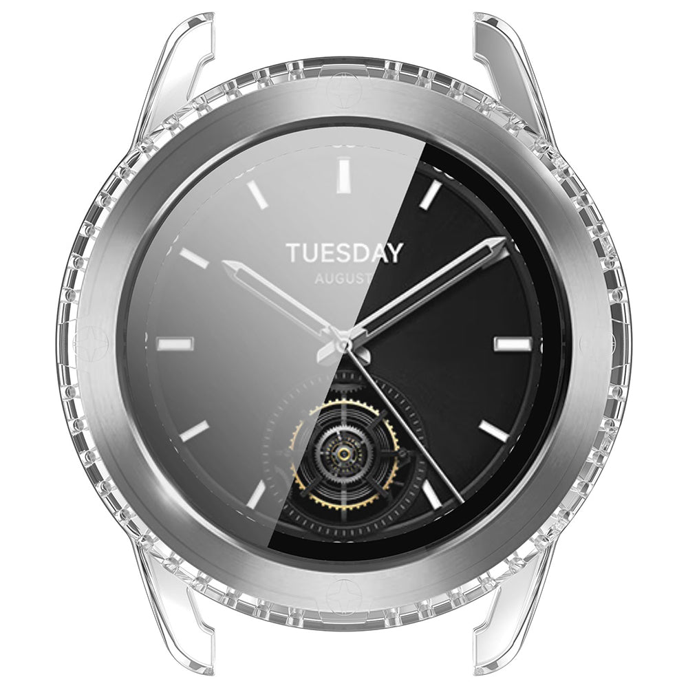 Custodia Techsuit Defense360 Pro per Xiaomi Watch S3, Trasparente
