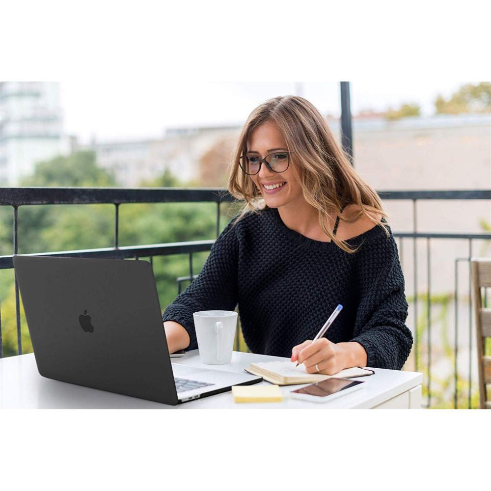 Custodia Techsuit UltraShell per Apple MacBook Neo 13 pollici, Nera Opaca