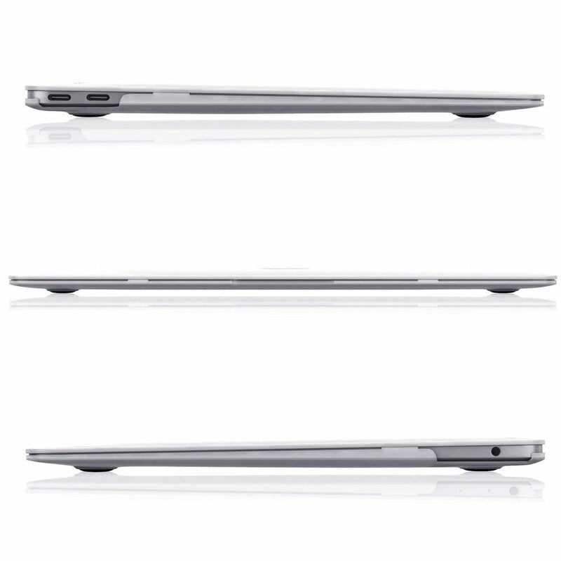 Custodia Techsuit UltraShell per Apple MacBook Air 13 pollici (2020), Trasparente Opaca