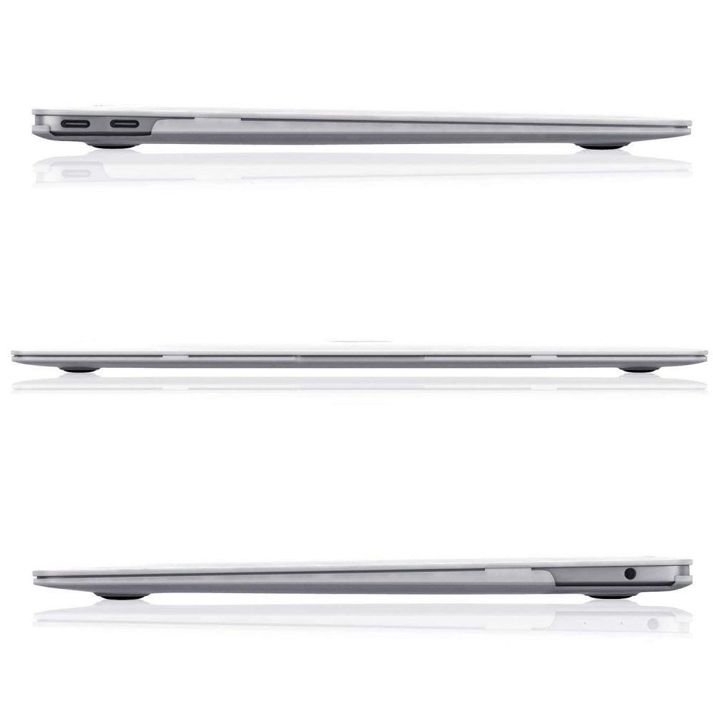 Custodia Techsuit UltraShell per Apple MacBook Air 13 pollici (2026) / (2025) / (2024) / (2022), Trasparente Opaca