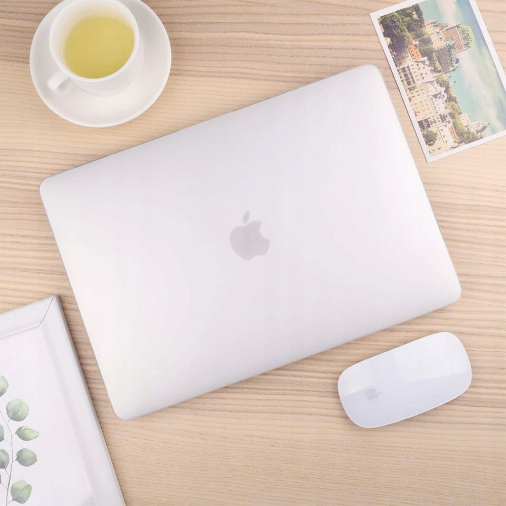 Custodia Techsuit UltraShell per Apple MacBook Air 15 pollici (2026) / (2025) / (2024) / (2023), Trasparente Opaca