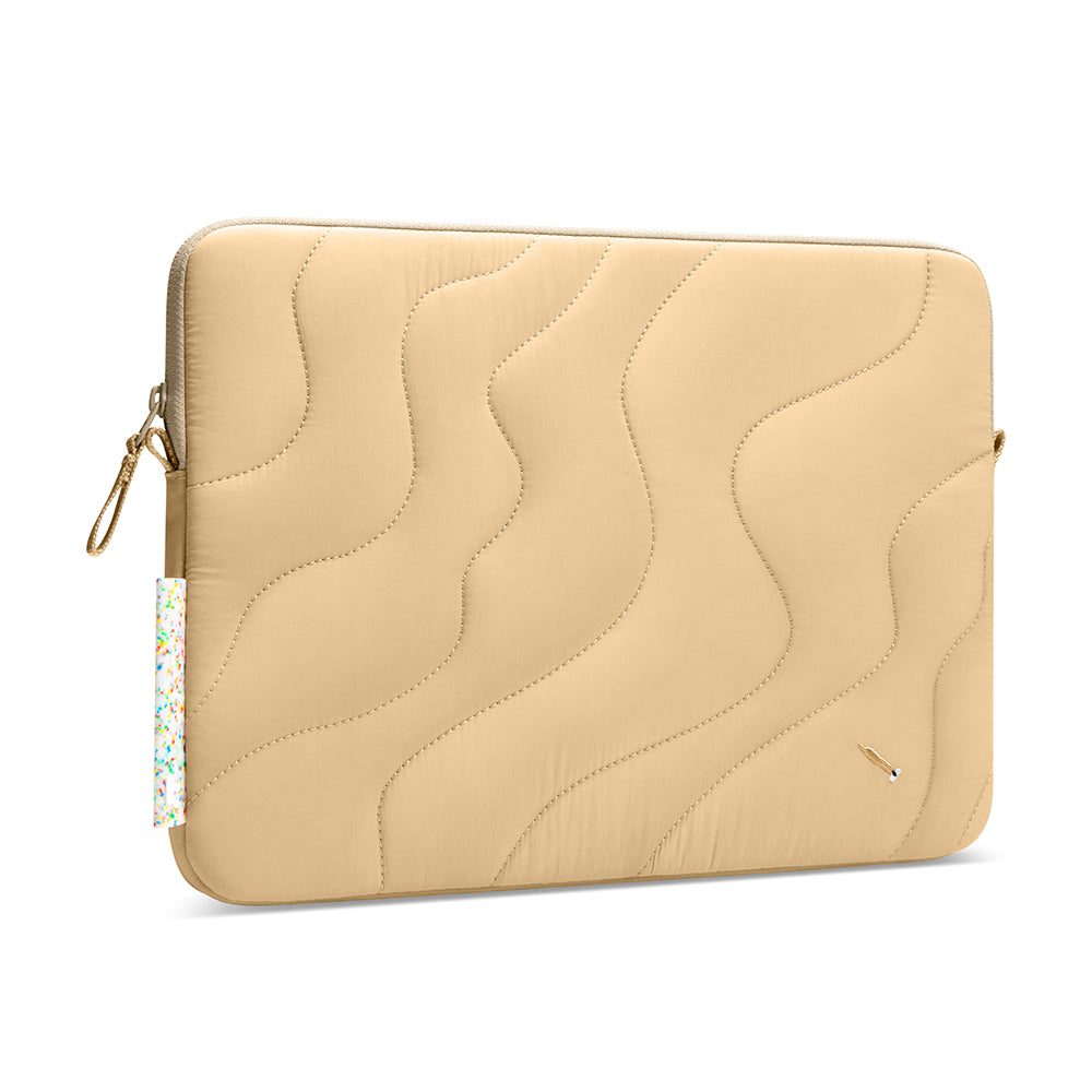 Custodia Tomtoc Terra per Laptop 15 pollici, Crema