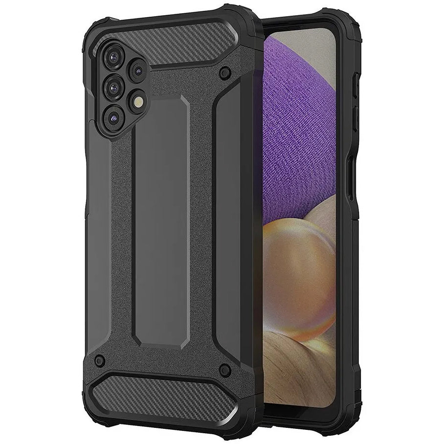 Custodia per Samsung Galaxy A32 5G A326, OEM, Armor, Nera