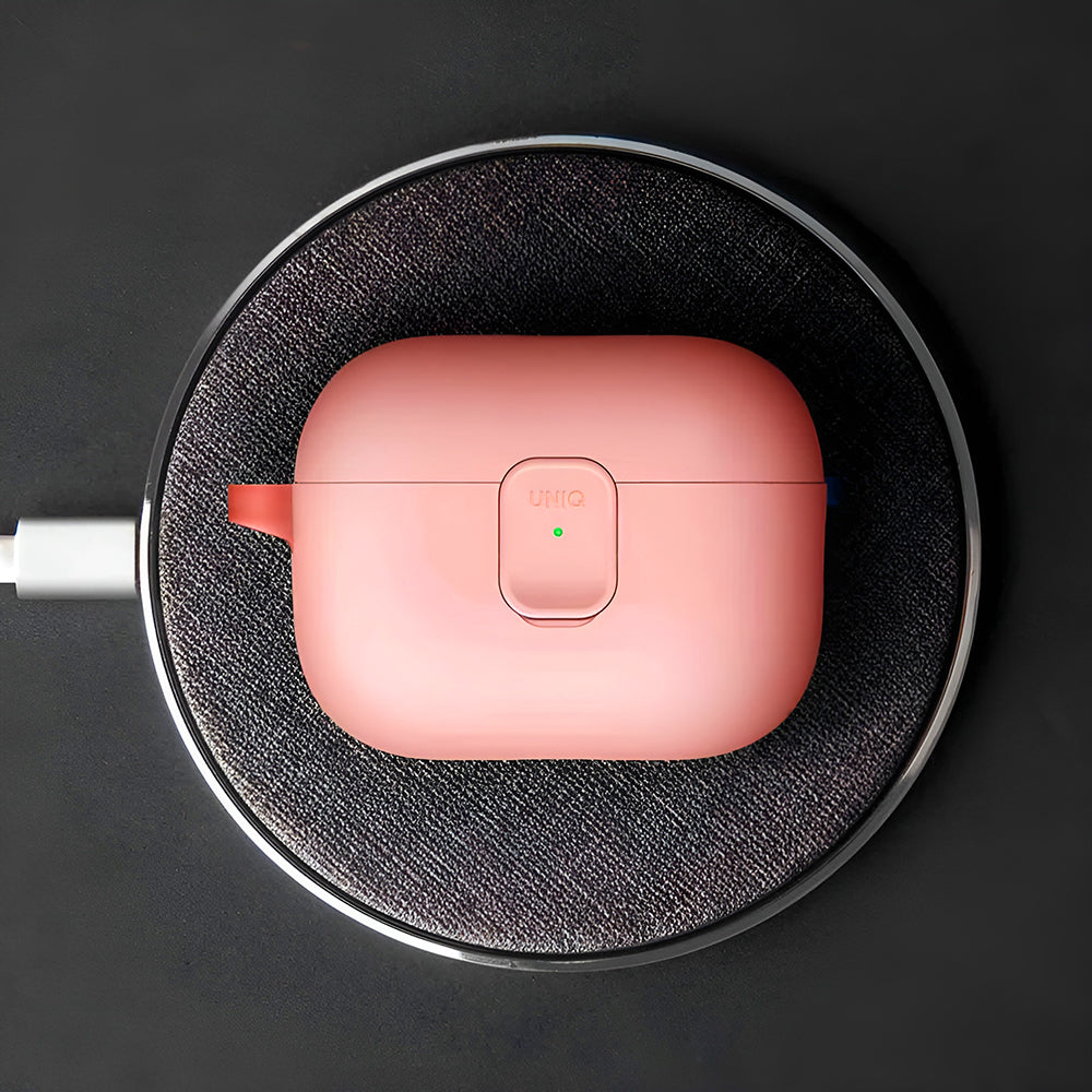 Custodia UNIQ Clyde per Apple AirPods 4, Corallo