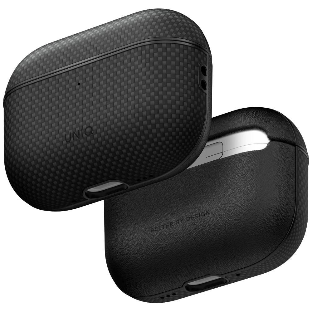 Custodia UNIQ Keva Prime per Apple AirPods Pro 3, Nera